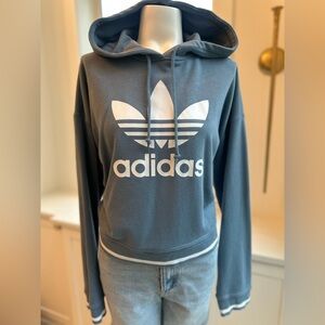 Adidas Cropped Hoodie